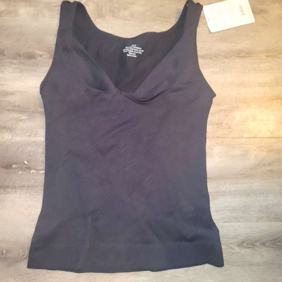 Bobbie‎ Brooks Wear Your Own Bra Shaping cami-black- womens 2x - Picture 1 of 6